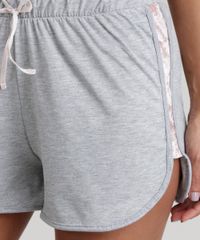 Pijama-com-Recorte-em-Veludo-Cinza-Mescla-Claro-8708495-Cinza_Mescla_Claro_4
