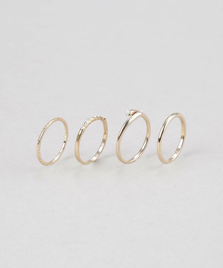 Kit-de-4-Aneis-Dourado-8688861-Dourado_1