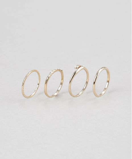 Kit-de-4-Aneis-Dourado-8688861-Dourado_1