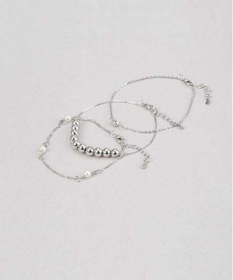 Kit-de-3-Pulseiras-com-Pingente-Prateado-8688855-Prateado_1