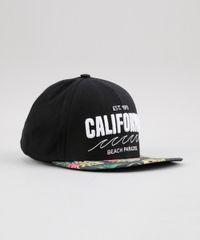 Bone--California--com-Estampa-Floral-Preto-8684300-Preto_2