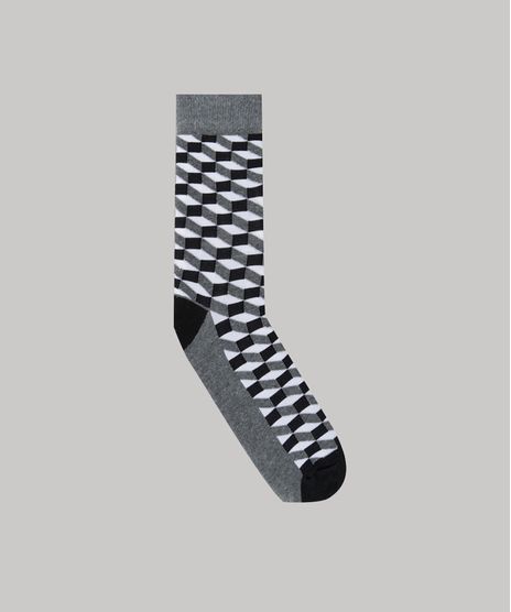 Meia-Estampada-Geometrica-Cinza-Mescla-8741223-Cinza_Mescla_1
