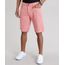 Bermuda-Reta-Estampada-de-Folhagem-Coral-8735743-Coral_1