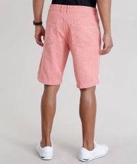 Bermuda-Reta-Estampada-de-Folhagem-Coral-8735743-Coral_2