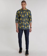 Camisa-Estampada-de-Abacaxis-Azul-Marinho-8711025-Azul_Marinho_3