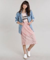 Saia-Midi-em-Renda-Plissada-Rose-8715608-Rose_3
