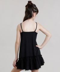 Vestido-Canelado-com-Tule-Preta-8723498-Preto_2