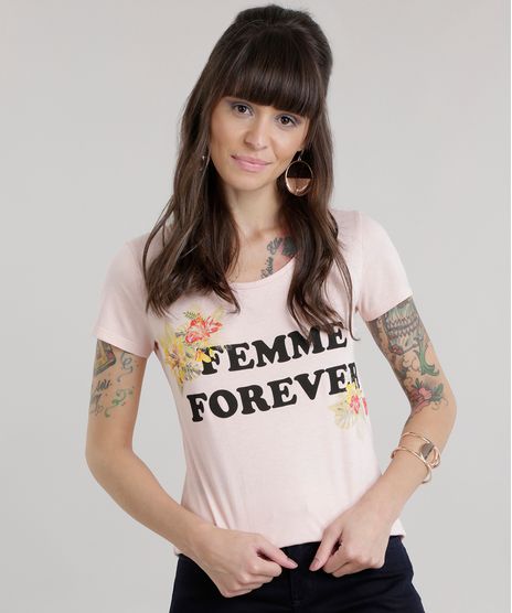 Blusa--Femme-Forever--Rose-8746238-Rose_1