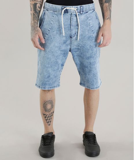 Bermuda-Jeans-em-Moletom-Relaxed-Azul-Medio-8440258-Azul_Medio_1