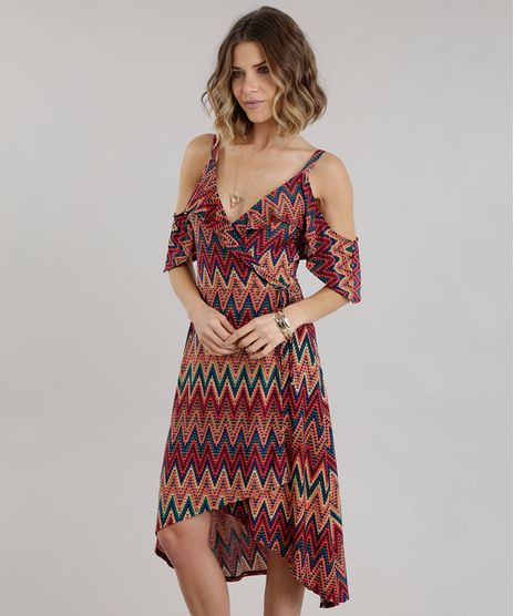 Vestido-Open-Shoulder-Transpassado-Estampado-Etnico-com-Babados-Vermelho-8742410-Vermelho_1