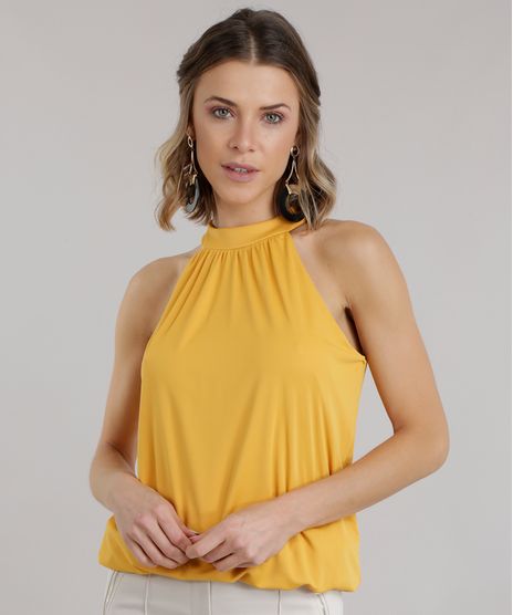 Regata-Halter-Neck-Amarelo-Escuro-8691527-Amarelo_Escuro_1