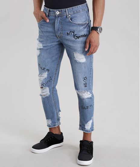 Calca-Jeans-Cropped-Destroyed--Rules--Azul-Medio-8680928-Azul_Medio_1