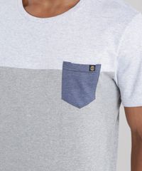 Camiseta-com-Bolso-Cinza-Mescla-Claro-8451632-Cinza_Mescla_Claro_4