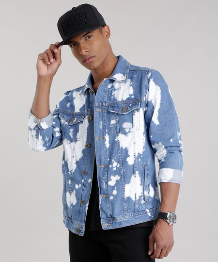 Jaqueta-Jeans-Trucker-com-Respingos-Azul-Medio-8756344-Azul_Medio_1 Jaqueta-Jeans-Trucker-com-Respingos-Azul-Medio-8756344-Azul_Medio_1