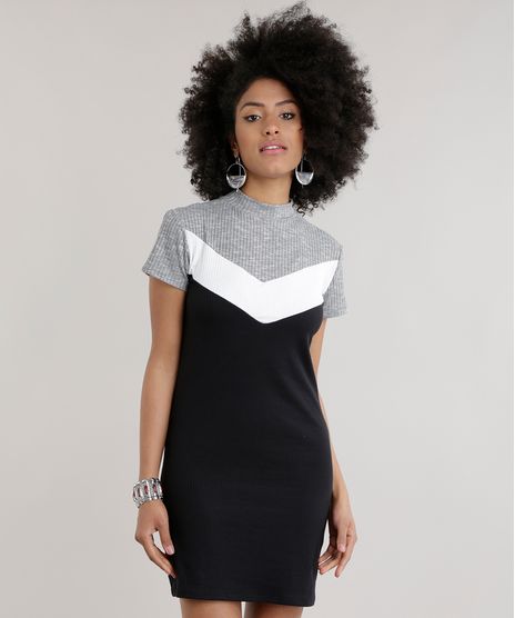 Vestido-Canelado-com-Recorte-Preto-8691564-Preto_1
