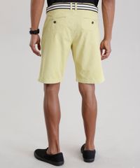 Bermuda-Reta-com-Cinto-Amarela-8725205-Amarelo_2