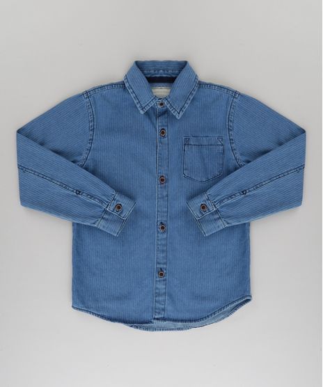 Camisa-Jeans-Listrada-Azul-Medio-8728900-Azul_Medio_1