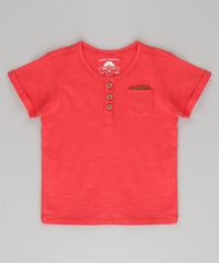 Camiseta-com-Bolso-em-Algodao---Sustentavel-Vermelha-8592191-Vermelho_1