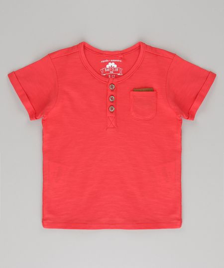Camiseta-com-Bolso-em-Algodao---Sustentavel-Vermelha-8592191-Vermelho_1