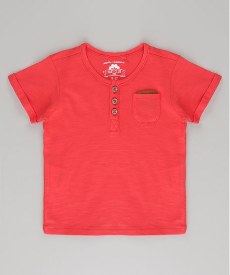 Camiseta-com-Bolso-em-Algodao---Sustentavel-Vermelha-8592191-Vermelho_1