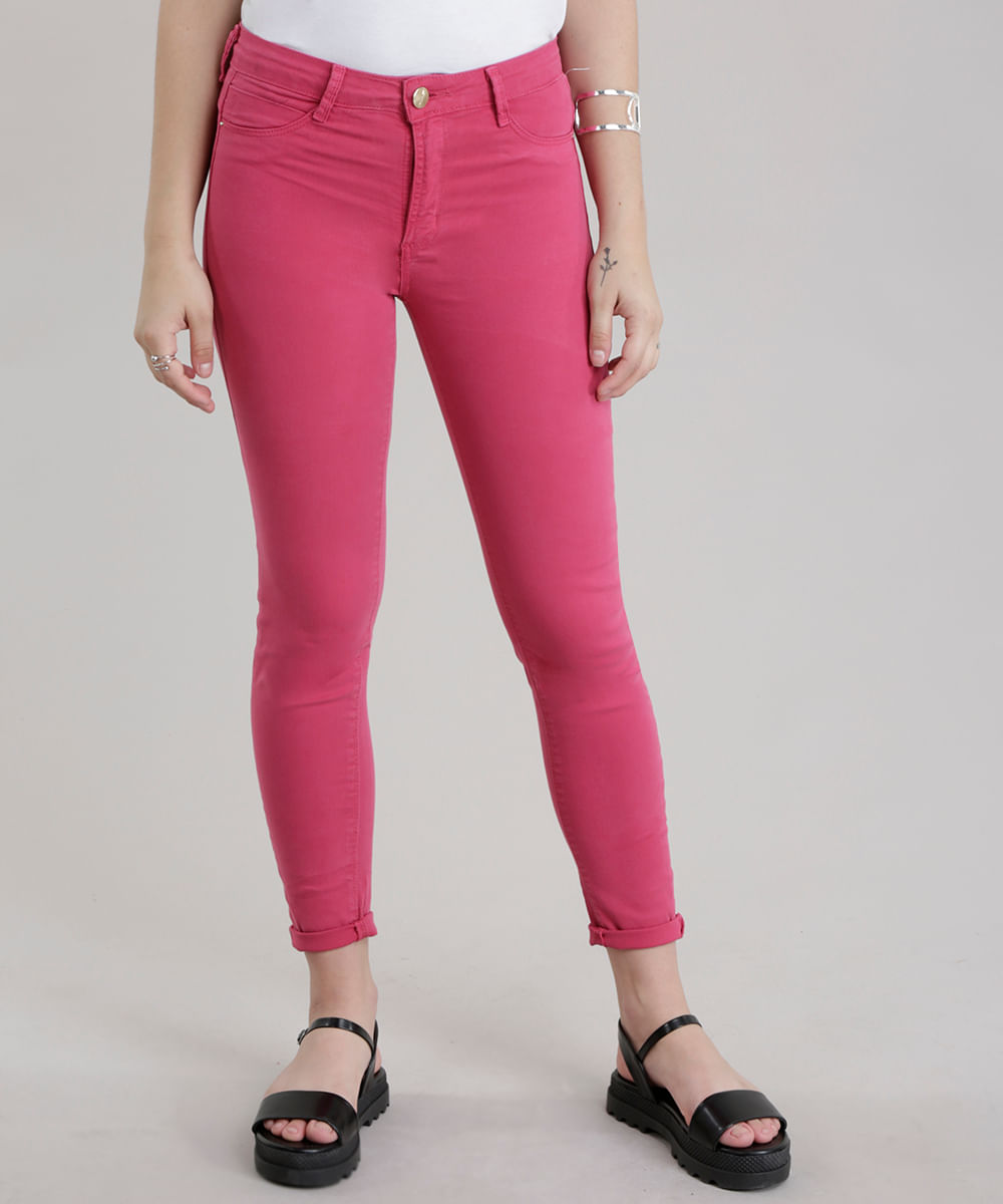 calça rosa sawary