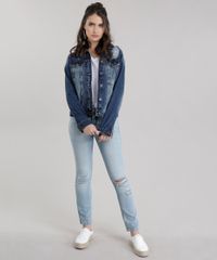 Jaqueta-Jeans-Destroyed-com-Respingos-Azul-Escuro-8728971-Azul_Escuro_3