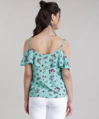 Blusa-Open-Shoulder-Estampada-de-Borboletas-Verde-8758331-Verde_2