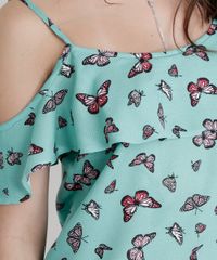 Blusa-Open-Shoulder-Estampada-de-Borboletas-Verde-8758331-Verde_4