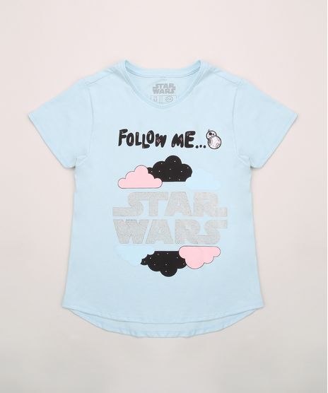 Blusa-Juvenil-Star-Wars-com-Brilho-Manga-Curta-Azul-Claro-9888024-Azul_Claro_1