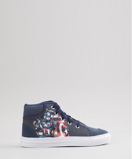 Tenis-Cano-Alto-Capitao-America-Azul-Marinho-8753875-Azul_Marinho_1