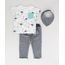 Conjunto-de-Camiseta-Estampada-de-Bichos-Cinza-Mescla-Claro---Calca-em-Moletom---Babador-Bandana-Azul-Marinho-8652646-Azul_Marinho_1