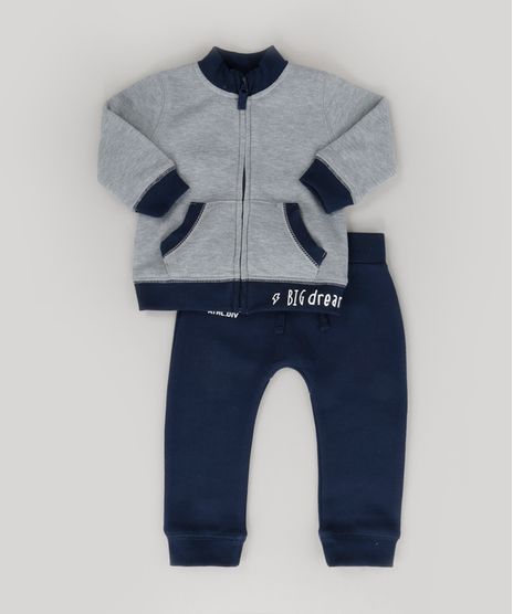 Conjunto-de-Blusao-Cinza-Mescla---Calca-em-Moletom-Azul-Marinho-8660814-Azul_Marinho_1