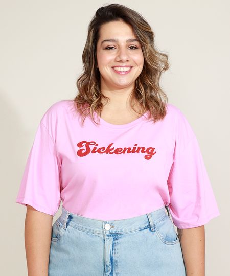 T-Shirt-Feminina-Plus-Size-Mindset--Sickening--Manga-Curta-Decote-Redondo-Rosa-9973139-Rosa_1 T-Shirt-Feminina-Plus-Size-Mindset--Sickening--Manga-Curta-Decote-Redondo-Rosa-9973139-Rosa_1