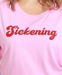 T-Shirt-Feminina-Plus-Size-Mindset--Sickening--Manga-Curta-Decote-Redondo-Rosa-9973139-Rosa_2