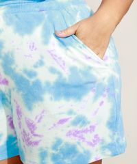 Short-de-Moletom-Feminino-Plus-Size-Mindset-Cintura-Alta-Estampado-Tie-Dye-com-Bolsos-Azul-Claro-9974835-Azul_Claro_4