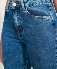 Calca-Jeans-Feminina-Mindset-Reta-Cintura-Super-Alta-Marmorizada-Azul-Medio-9974841-Azul_Medio_4