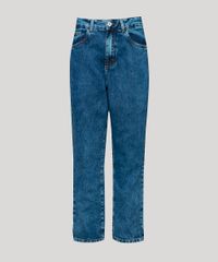 Calca-Jeans-Feminina-Mindset-Reta-Cintura-Super-Alta-Marmorizada-Azul-Medio-9974841-Azul_Medio_6