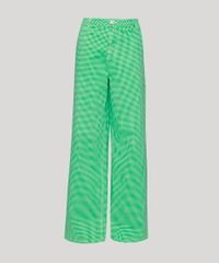 Calca-de-Sarja-Feminina-Wide-Cintura-Alta-Estampada-Xadrez-Vichy-Verde-9974070-Verde_6