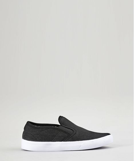 slip on preto infantil