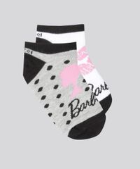 Kit-de-2-Meias-Soquete-Estampadas-Barbie-Multicor-8305450-Multicor_1