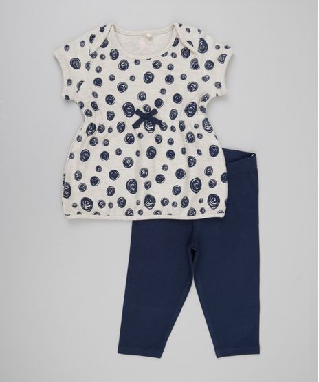 Conjunto-de-Blusa-em-Moletom-Estampada-Bege---Calca-Legging-Azul-Marinho-8466443-Azul_Marinho_1