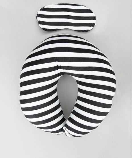 Kit-de-Apoio-de-Cabeca---Tapa-Olho-Listrado-Branco-8543334-Branco_1