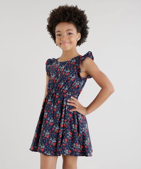 Vestido-Estampado-Floral-Azul-Marinho-8443263-Azul_Marinho_1 Vestido-Estampado-Floral-Azul-Marinho-8443263-Azul_Marinho_1