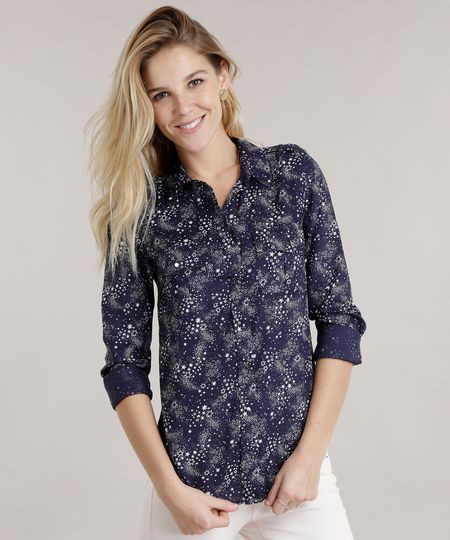 Camisa-Estampada-de-Estrelas-Azul-Marinho-8610162-Azul_Marinho_1 Camisa-Estampada-de-Estrelas-Azul-Marinho-8610162-Azul_Marinho_1