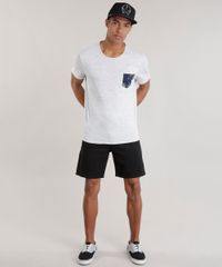Camiseta-com-Bolso-Estampado-Floral-Cinza-Mescla-Claro-8692562-Cinza_Mescla_Claro_3