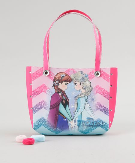 Bolsa-Frozen---Elasticos-de-Cabelo-Rosa-Escuro-8673645-Rosa_Escuro_1