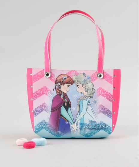Bolsa-Frozen---Elasticos-de-Cabelo-Rosa-Escuro-8673645-Rosa_Escuro_1