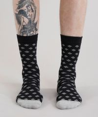 Meia-Estampada-Preta-8754678-Preto_4