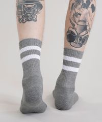 Meia-com-Listras-Cinza-Mescla-8768815-Cinza_Mescla_3 Meia-com-Listras-Cinza-Mescla-8768815-Cinza_Mescla_3