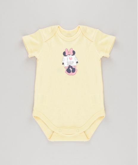 Body-Minnie-em-Algodao---Sustentavel-Amarelo-8584566-Amarelo_1